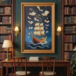 Voyage Of Wisdom Oil Painting - Image 3