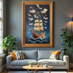 Voyage Of Wisdom Oil Painting - Image 2