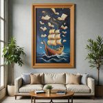 Voyage Of Wisdom Oil Painting - Image 4